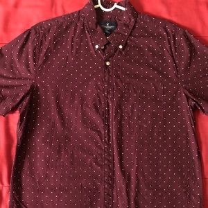 American eagle button up